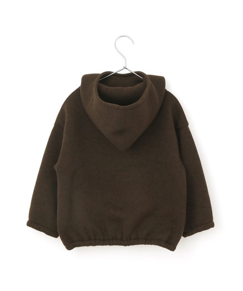 MAKE YOUR DAY（メイクユアデイ）の「裏起毛ニットソーハイネックプルオーバー■80～140cm（スウェット・キッズ・ブラック/ブラウン/グリーン・90/100/110/120/130/140/80）」の17枚目の写真