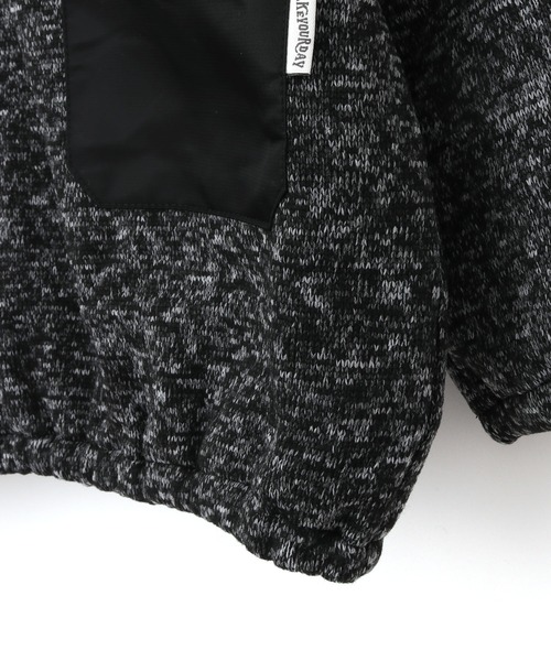 MAKE YOUR DAY（メイクユアデイ）の「裏起毛ニットソーハイネックプルオーバー■80～140cm（スウェット・キッズ・ブラック/ブラウン/グリーン・90/100/110/120/130/140/80）」の14枚目の写真