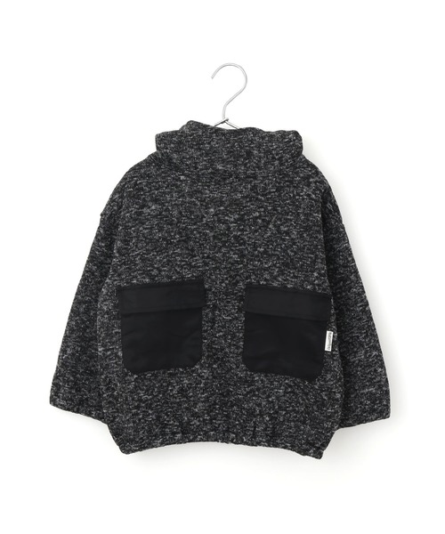 MAKE YOUR DAY（メイクユアデイ）の「裏起毛ニットソーハイネックプルオーバー■80～140cm（スウェット・キッズ・ブラック/ブラウン/グリーン・90/100/110/120/130/140/80）」の18枚目の写真