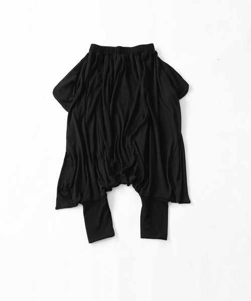 antiqua(アンティカ)の「シルエットデザインサルエルパンツ(その他パンツ・レディース・ブラック・FREE)」の16枚目の写真