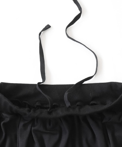 antiqua(アンティカ)の「シルエットデザインサルエルパンツ(その他パンツ・レディース・ブラック・FREE)」の19枚目の写真