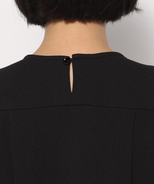 LEPSIM（レプシィム）の「ラク映え！パール付きワンピース　162426（ワンピース・レディース・ブラック/グレイッシュベージュ/ネイビー・FREE）」の16枚目の写真