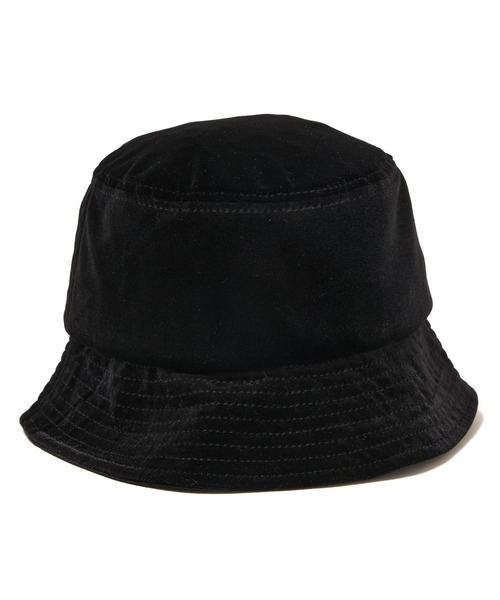MSML（エムエスエムエル）の「VELOUR BUCKET HAT（ハット・メンズ・ブラック/レッド・ONE SIZE）」の3枚目の写真