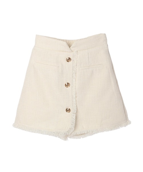 DURAS(デュラス)の「ツイードスカート風ショートパンツ(その他パンツ・レディース・ホワイト/ピンク・SMALL/MEDIUM)」の14枚目の写真