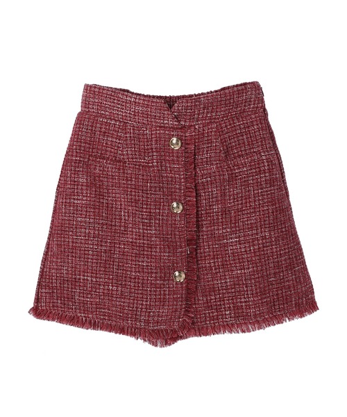 DURAS(デュラス)の「ツイードスカート風ショートパンツ(その他パンツ・レディース・ホワイト/ピンク・SMALL/MEDIUM)」の6枚目の写真