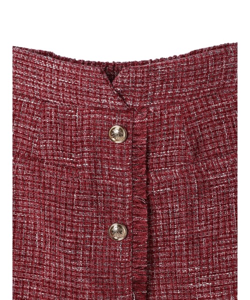 DURAS(デュラス)の「ツイードスカート風ショートパンツ(その他パンツ・レディース・ホワイト/ピンク・SMALL/MEDIUM)」の10枚目の写真
