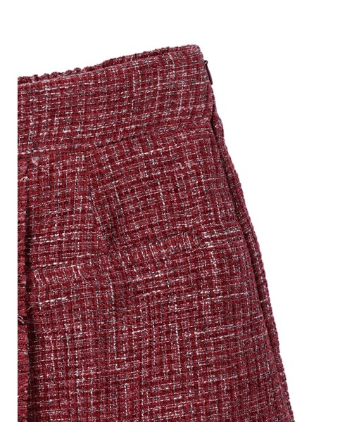 DURAS(デュラス)の「ツイードスカート風ショートパンツ(その他パンツ・レディース・ホワイト/ピンク・SMALL/MEDIUM)」の8枚目の写真