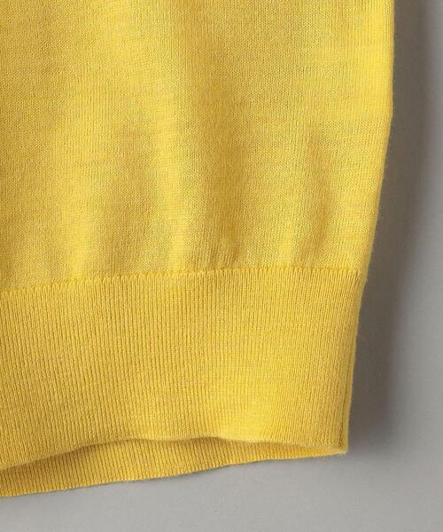 BEAUTY&YOUTH UNITED ARROWS（ビューティーアンドユースユナイテッドアローズ）の「ウール タートルネック ニット プルオーバー（ニット/セーター・レディース・ホワイト/ダークブラウン/イエロー・FREE）」の7枚目の写真