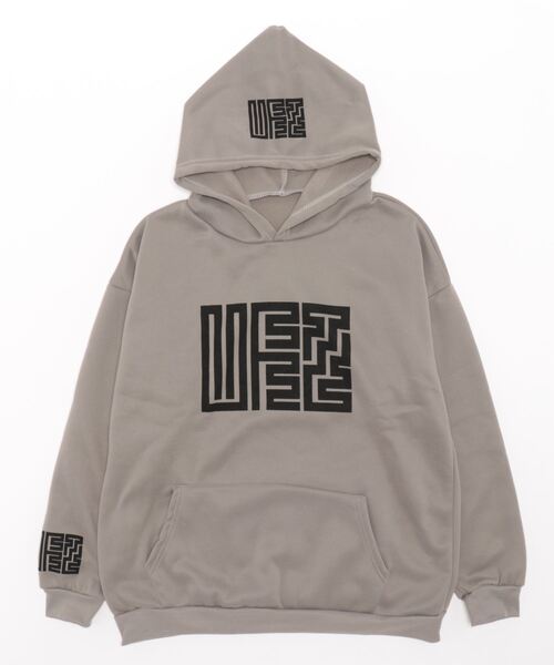 LOPASS(ロパス)の「裏毛フード付きスウェット(スウェット・レディース・グレー・M/L/XL)」の6枚目の写真