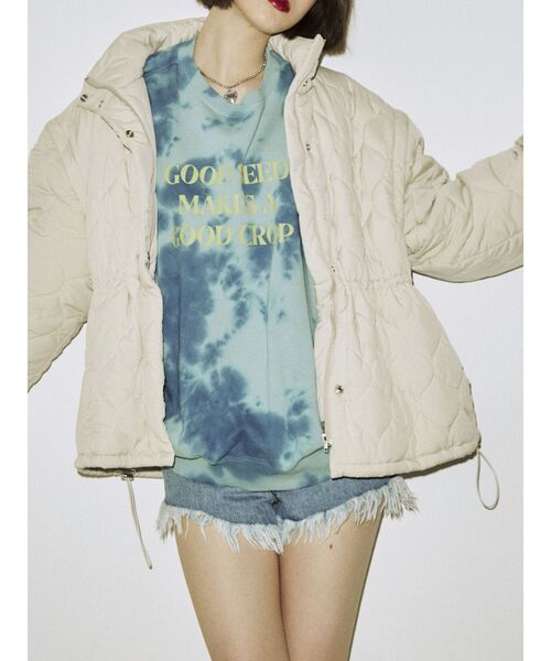 jouetie（ジュエティ）の「キルティングパッファーコート（その他アウター・レディース・イエロー/ブラック/パープル/アイボリー・MEDIUM）」の22枚目の写真