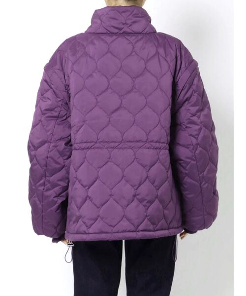 jouetie（ジュエティ）の「キルティングパッファーコート（その他アウター・レディース・イエロー/ブラック/パープル/アイボリー・MEDIUM）」の17枚目の写真