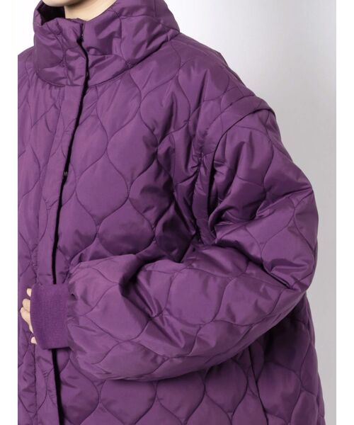 jouetie（ジュエティ）の「キルティングパッファーコート（その他アウター・レディース・イエロー/ブラック/パープル/アイボリー・MEDIUM）」の19枚目の写真