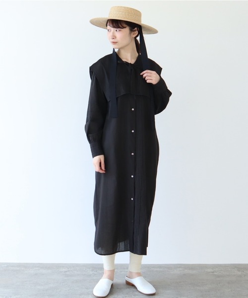 yuni（ユニ ）の「○コットン ピンタック セパレートカラー