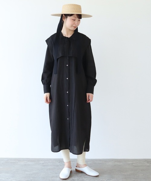 yuni（ユニ ）の「○コットン ピンタック セパレートカラー