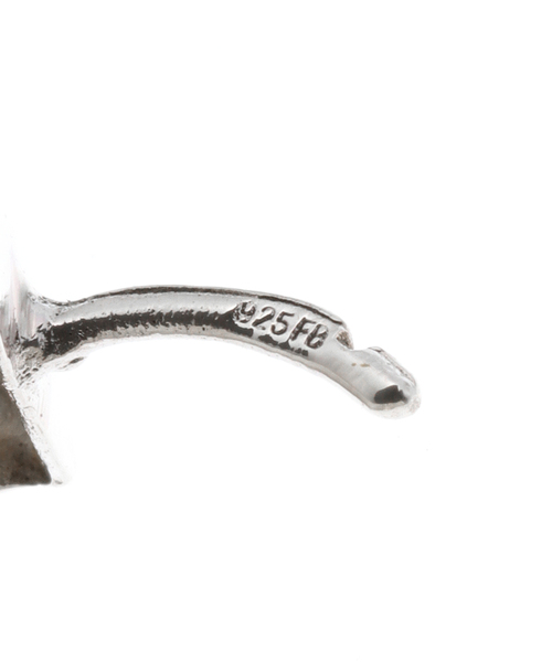 LAVER（ラバー）の「【LAVER/ラバー】HEART ピアス SILVER（両耳