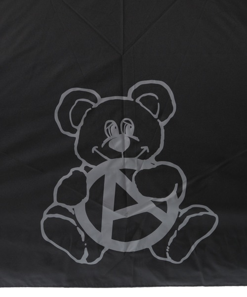 Candy Stripper(キャンディストリッパー)の「ANARCHY BEAR FOLDING アンブレラ(折りたたみ傘・レディース・ブラック・FREE)」の9枚目の写真