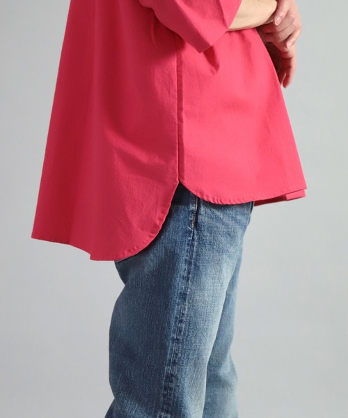 Yarmo（ヤーモ）の「[ yarmo ] Oversized Half Sleeve Shirt　オーバーサイズハーフスリーブシャツ（シャツ/ブラウス・メンズ・ライトピンク/イエロー・FREE）」の18枚目の写真