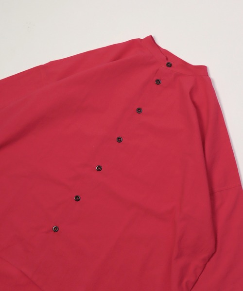 Yarmo（ヤーモ）の「[ yarmo ] Oversized Half Sleeve Shirt　オーバーサイズハーフスリーブシャツ（シャツ/ブラウス・メンズ・ライトピンク/イエロー・FREE）」の19枚目の写真