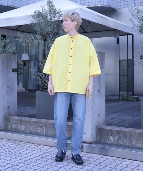 Yarmo（ヤーモ）の「[ yarmo ] Oversized Half Sleeve Shirt