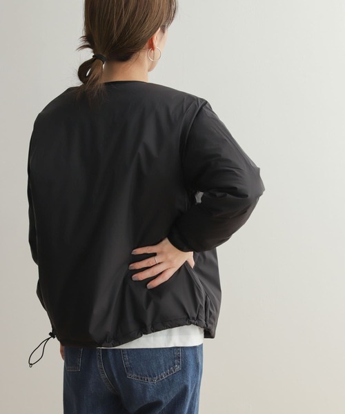 DANTON（ダントン）の「DANTON　INSULATION JACKET（その他アウター・レディース・ブラック/アイボリー/ライトカーキ・MEDIUM）」の5枚目の写真