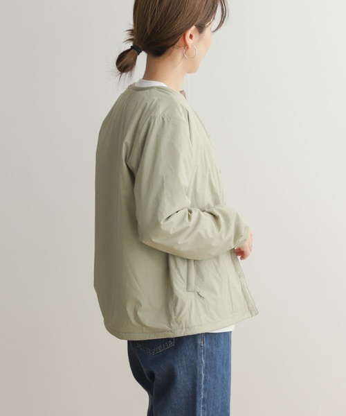 DANTON（ダントン）の「DANTON　INSULATION JACKET（その他アウター・レディース・ブラック/アイボリー/ライトカーキ・MEDIUM）」の7枚目の写真