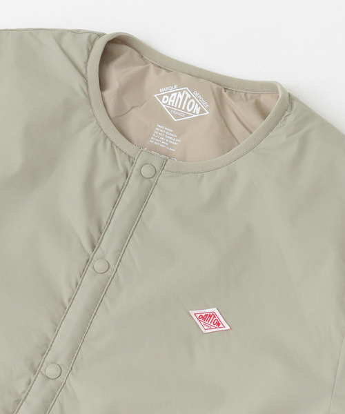 DANTON（ダントン）の「DANTON　INSULATION JACKET（その他アウター・レディース・ブラック/アイボリー/ライトカーキ・MEDIUM）」の11枚目の写真