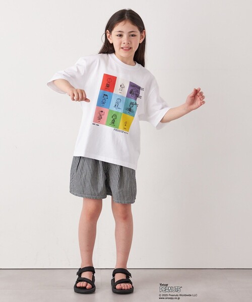 Lee（リー）の「Lee:ライト デニム キュロット <KIDS>◇（デニムパンツ・キッズ・ブルー/ネイビー/その他/ナチュラル・110/130/150）」の17枚目の写真