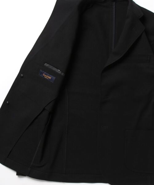 Grand PARK（グランドパーク）の「ストレッチツイルジャケット（テーラードジャケット・メンズ・チャコールグレー/ブラック/カーキ/ネイビー・SMALL/MEDIUM/LARGE）」の6枚目の写真