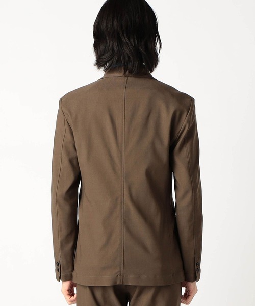 Grand PARK（グランドパーク）の「ストレッチツイルジャケット（テーラードジャケット・メンズ・チャコールグレー/ブラック/カーキ/ネイビー・SMALL/MEDIUM/LARGE）」の9枚目の写真