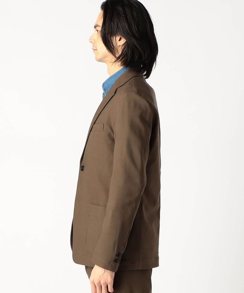 Grand PARK（グランドパーク）の「ストレッチツイルジャケット（テーラードジャケット・メンズ・チャコールグレー/ブラック/カーキ/ネイビー・SMALL/MEDIUM/LARGE）」の10枚目の写真