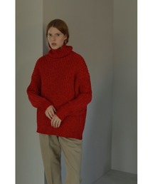 BIG TURTLE MOLE KNIT TOPS