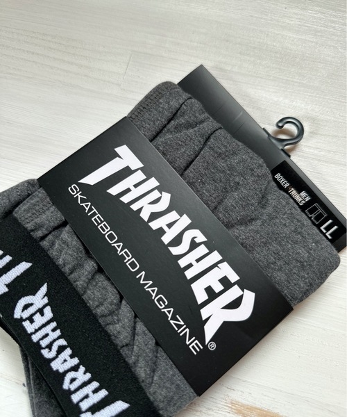 THRASHER(スラッシャー)の「THRASHER スラッシャー BOXER TRUNKS 20-1(ボクサーパンツ・メンズ・ネイビー/グレー/ブラック・MEDIUM/LARGE/X-LARGE)」の6枚目の写真