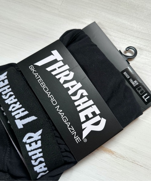 THRASHER(スラッシャー)の「THRASHER スラッシャー BOXER TRUNKS 20-1(ボクサーパンツ・メンズ・ネイビー/グレー/ブラック・MEDIUM/LARGE/X-LARGE)」の5枚目の写真