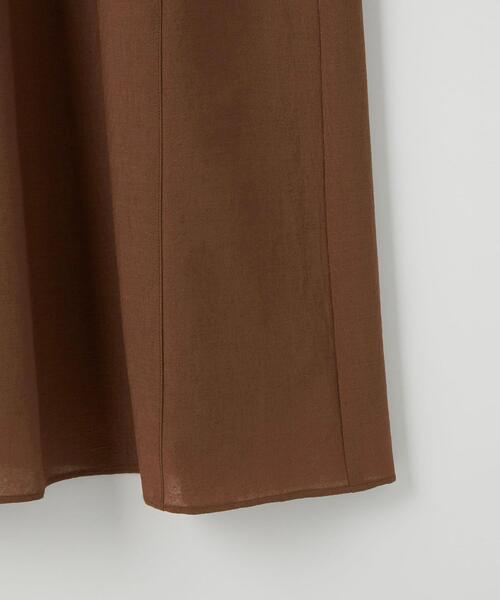 EMMEL REFINES(エメルリファインズ)の「<EMMEL REFINES>EM クリスピーボイル パフスリーブ ワンピース(ワンピース・レディース・ブラック/ブラウン・M/S)」の21枚目の写真