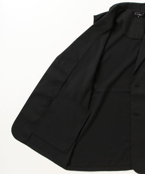 Beno（ビーノ）の「ストレッチTR テーラードベスト（ベスト・メンズ・ブラック/チャコールグレー・L/M）」の4枚目の写真