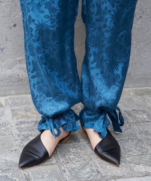 CIAOPANIC（チャオパニック）の「【Aguni/アグニ】サテンジャガードカーゴパンツ（カーゴパンツ・レディース・ブルー/パープル・FREE）」の14枚目の写真