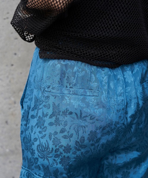 CIAOPANIC（チャオパニック）の「【Aguni/アグニ】サテンジャガードカーゴパンツ（カーゴパンツ・レディース・ブルー/パープル・FREE）」の13枚目の写真