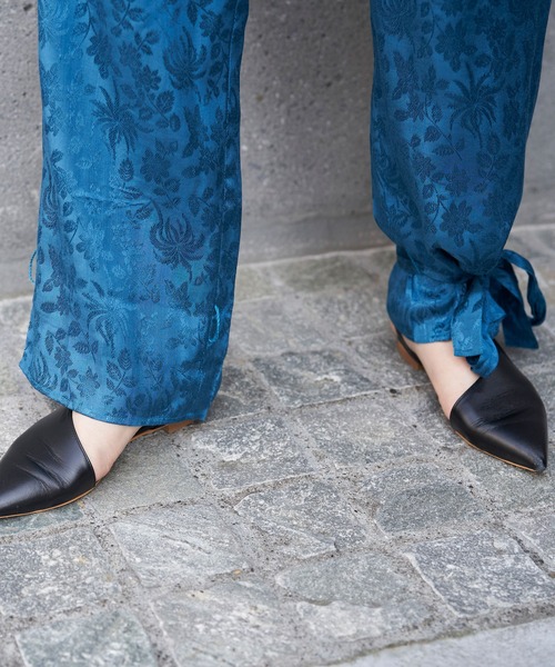 CIAOPANIC（チャオパニック）の「【Aguni/アグニ】サテンジャガードカーゴパンツ（カーゴパンツ・レディース・ブルー/パープル・FREE）」の17枚目の写真