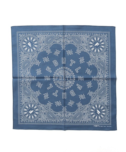 FDMTL(ファンダメンタル)の「FDMTL/ファンダメンタル BANDANA バンダナ(バンダナ/スカーフ・メンズ・マスタード/カーキ/ライトブルー/ライトピンク・FREE)」の9枚目の写真