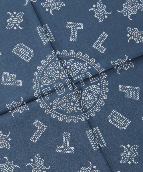 FDMTL(ファンダメンタル)の「FDMTL/ファンダメンタル BANDANA バンダナ(バンダナ/スカーフ・メンズ・マスタード/カーキ/ライトブルー/ライトピンク・FREE)」の6枚目の写真