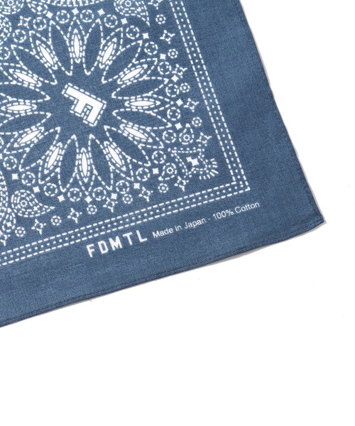 FDMTL(ファンダメンタル)の「FDMTL/ファンダメンタル BANDANA バンダナ(バンダナ/スカーフ・メンズ・マスタード/カーキ/ライトブルー/ライトピンク・FREE)」の12枚目の写真