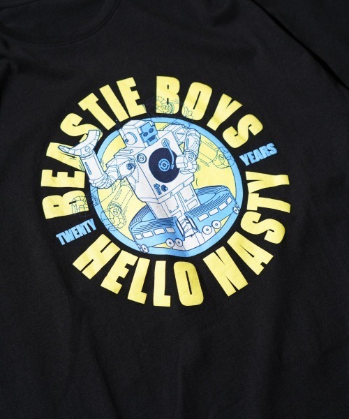 THRIFTY LOOK(スリフティールック)の「THRIFTY LOOK / スリフティールック THRIFTY"BEASTIE BOYS"TEE ビースティーボーイズ バンドTシャツ バンT(Tシャツ/カットソー・メンズ・ブラック・LARGE/X-LARGE)」の4枚目の写真