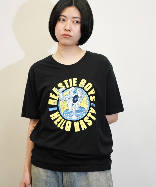 THRIFTY LOOK(スリフティールック)の「THRIFTY LOOK / スリフティールック THRIFTY"BEASTIE BOYS"TEE ビースティーボーイズ バンドTシャツ バンT(Tシャツ/カットソー・メンズ・ブラック・LARGE/X-LARGE)」の9枚目の写真