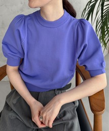 【ハンドウォッシャブル】ライトウェイトカラーパフニット