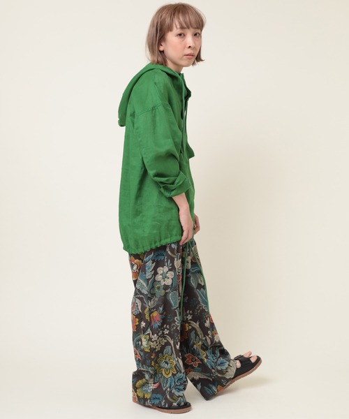 RNA-N（アールエヌエーエヌ）の「B2758 リネンライトアノラック（その他トップス・レディース・オフホワイト/グリーン/チャコール・MEDIUM）」の20枚目の写真