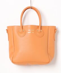 【YOUNG&OLSEN】EMBOSSED LEATHER D TOTE S