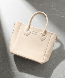 【YOUNG&OLSEN】EMBOSSED LEATHER D TOTE S