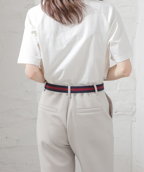 Honeys（ハニーズ）の「中太ゴムベルト（ベルト・レディース・ブラック系その他/ネイビー系/ブラック・FREE）」の11枚目の写真