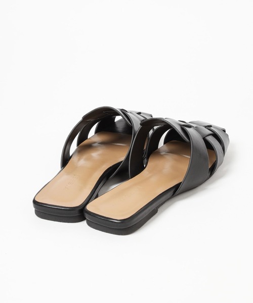 LEPSIM（レプシィム）の「グルカミュール　193868（サンダル・レディース・ブラック/アイボリー・MEDIUM/LARGE）」の9枚目の写真