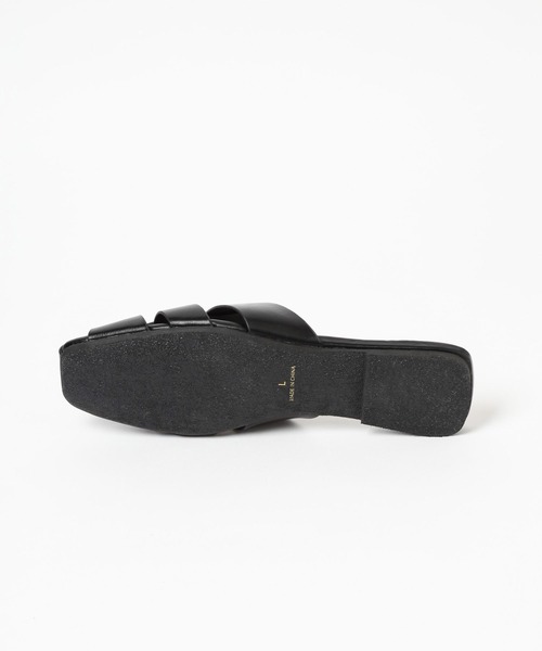 LEPSIM（レプシィム）の「グルカミュール　193868（サンダル・レディース・ブラック/アイボリー・MEDIUM/LARGE）」の10枚目の写真